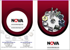 Nova Bearing - Canada brochure Design