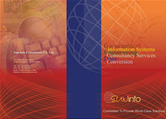 Brochure designing - Sun Info Corp.