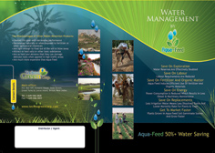 Agriculture and horticulture solutions- Water and soil management